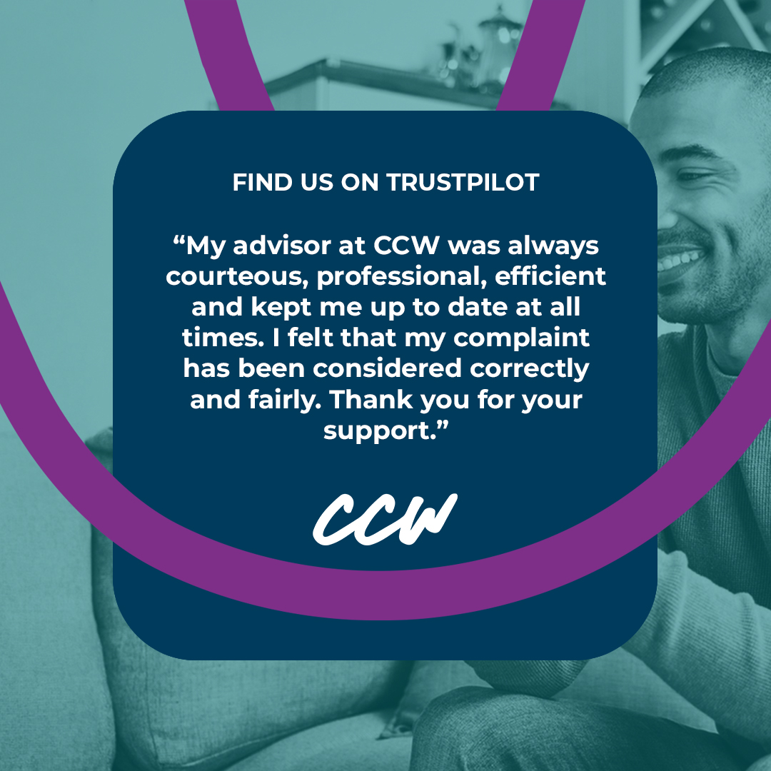 CCWvoice's tweet image. Not getting the support you need from your water company?
We’re here to listen, take action, and fight your corner.
If we've been able to help, we'd love for you to share your experience on Trustpilot! 💬
