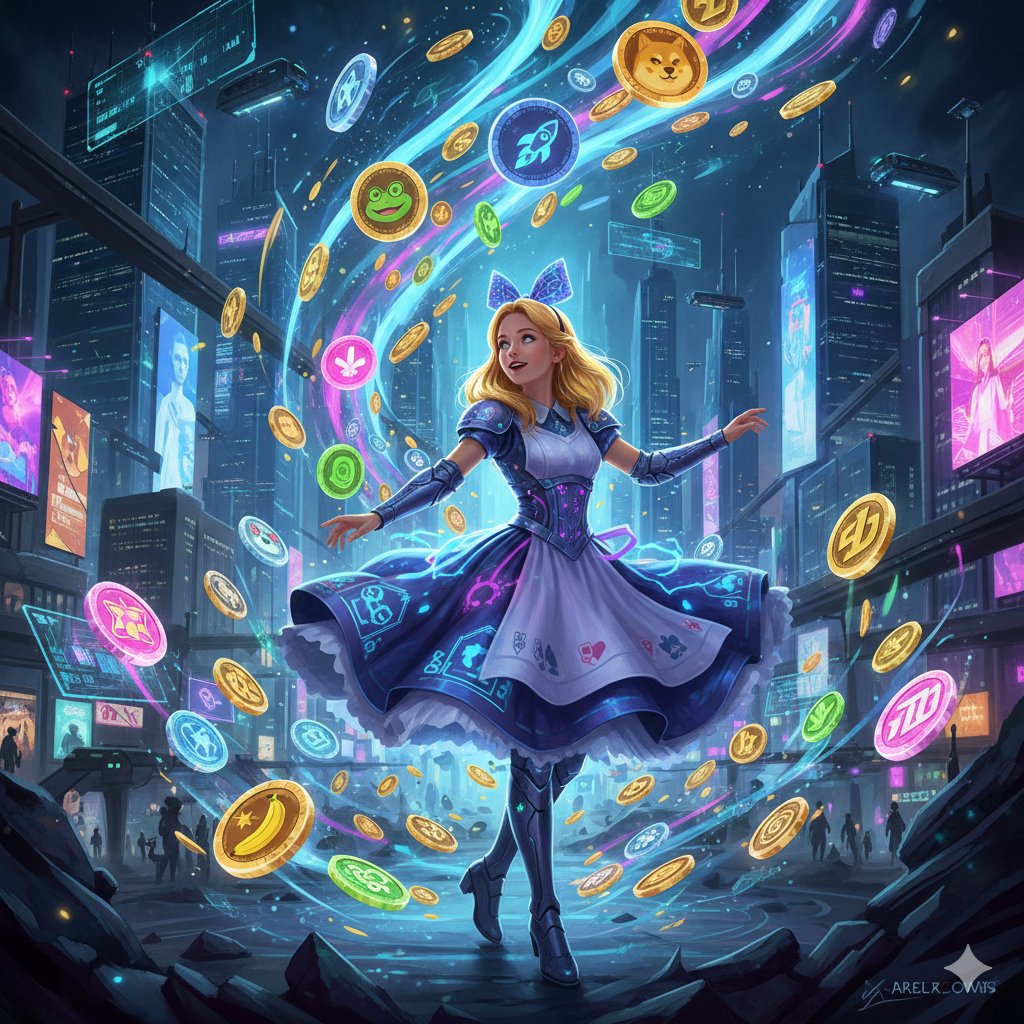 Market liquidity is back.
$Alice is the best filter to shut the noise and avoid scams. 
Find gems using a gem. 💎