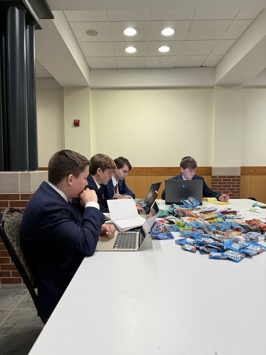 STVMMUN's tweet image. Getting ready for our 1st day of competition @ Henri Pell Junod, Jr. Middle School Conference. Committee prep is serious business.   Good luck ! #Stvm #CCWA 
#ALLSaintsMUN #MUNlife
