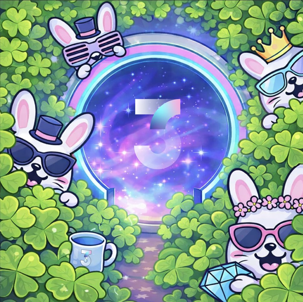 🐰 Every ecosystem could use a little luck 🐰

Lucky Bunnies are hopping into the t3rnverse soon — our good vibes manifestation for the year to come!

Stay tuned for more details in the days to come 🍀