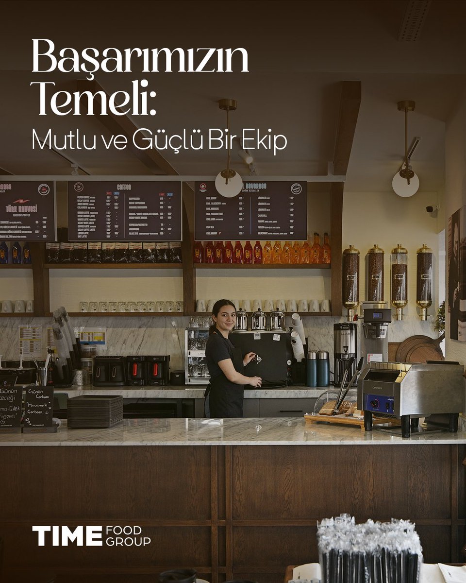 TimeFoodGroup's tweet photo. Time Food Group olarak başarıya giden yolun güçlü bir operasyonel yapıdan geçtiğini biliyoruz. Bu yapıyı; çalışanlarımız, saha ekiplerimiz ve tedarikçilerimizle birlikte uyum içinde ilerleyen büyük bir güç birliğiyle sürdürüyoruz.

#TimeFoodGroup #İşortağı #Franchise https://t.co/uge54rB7c5