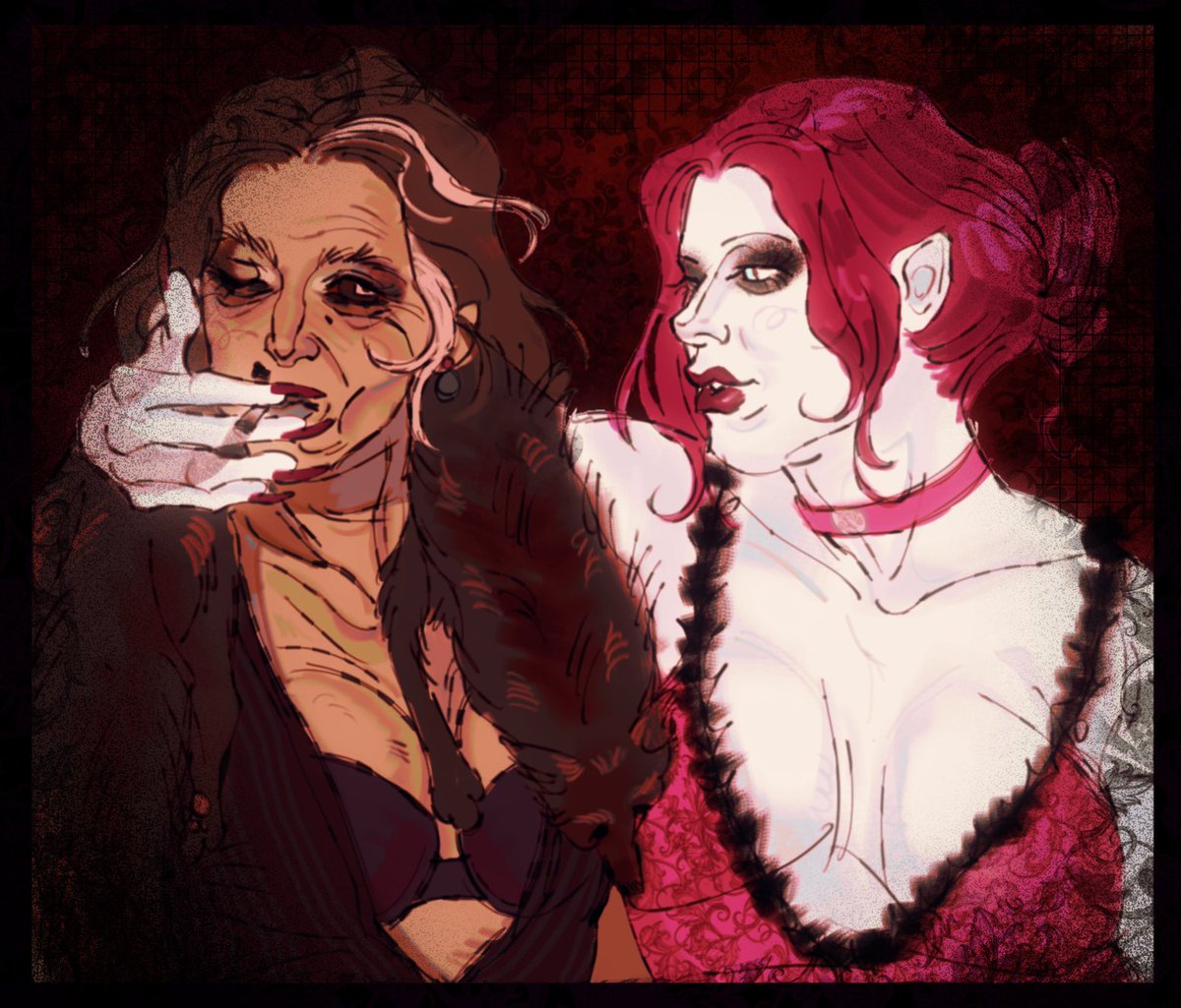 biohazratt's tweet image. Cheryl &amp;amp; Velvet #vtmb