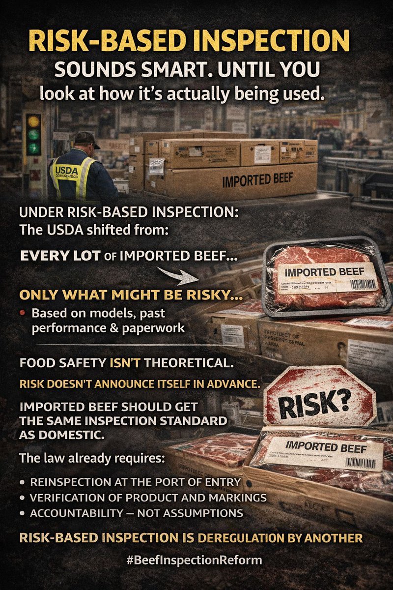 Beef Inspection Reform tweet media