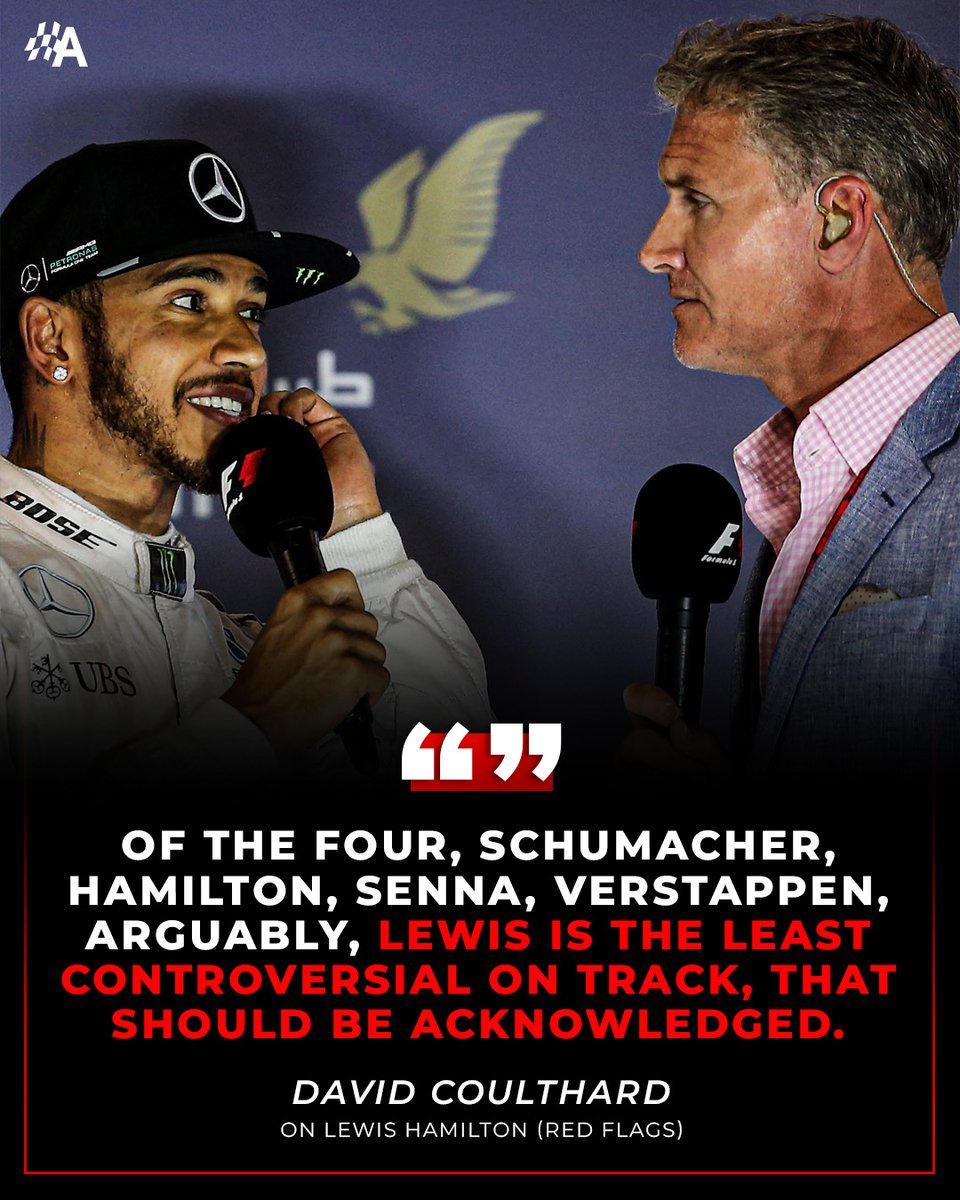 David Coulthard was asked about Lewis Hamilton's GOAT status 🐐