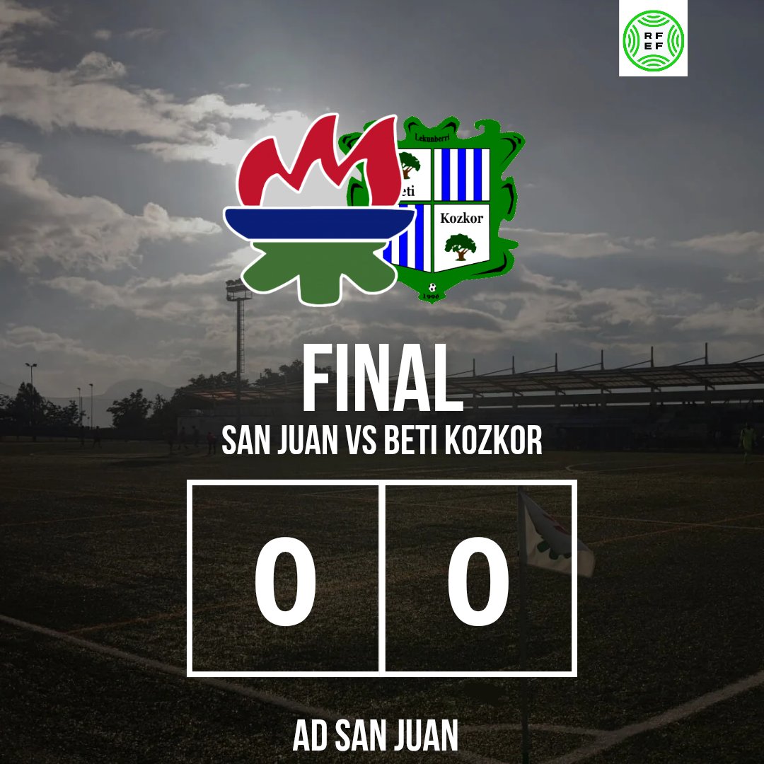 🏁 FINAAAAL 

#3RFEF #SanJuanBetiKozkor #Vamosverdes