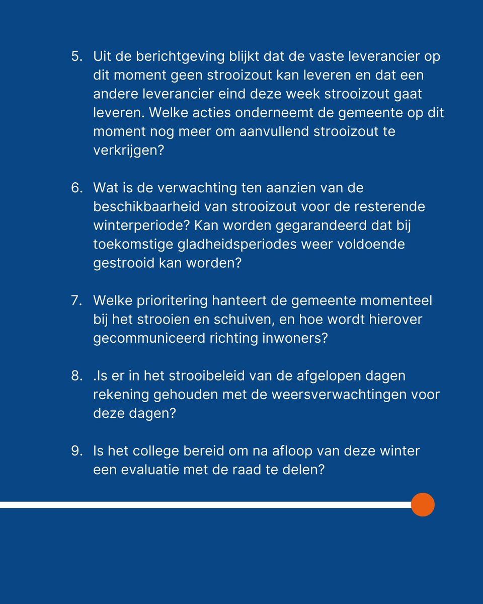 De SGP maakt zich zorgen over het strooibeleid. Daarom schriftelijke vragen. 
barneveldsekrant.nl/lokaal/verkeer…