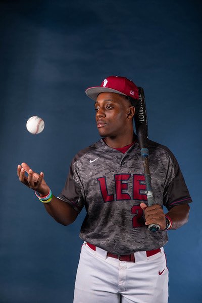 LeeUBaseball's tweet photo. 2️⃣3️⃣ days to opening day! 
 
Today’s featured player: 
 
#23 | Robert Hicks 
 
FR | Mableton, GA

1B/3B
 
#FiredUp https://t.co/rIxUfgNq2p