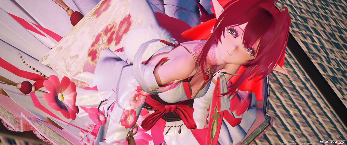 YuramigiDG's tweet image. #PSO2NGS_SS #NGS無加工SS #メンテの日なのでssを貼る #今日のスイメイ 
特にメンテSS…というわけではないのですけど「座る１２」アレはいいものだ…ということでw
座るロビアクで科をつくった仕草ってなかったですもんねぇ(*´▽｀*)
落ちてくる前に自前のCSで撮影してきました⸜(*ˊᗜˋ*)⸝