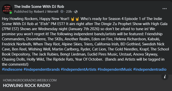 Howling Rock Radio tweet media