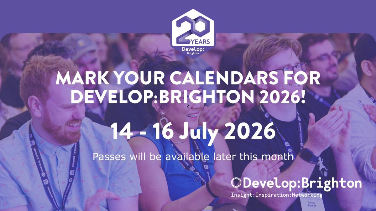 Develop:Brighton 2026 tweet media