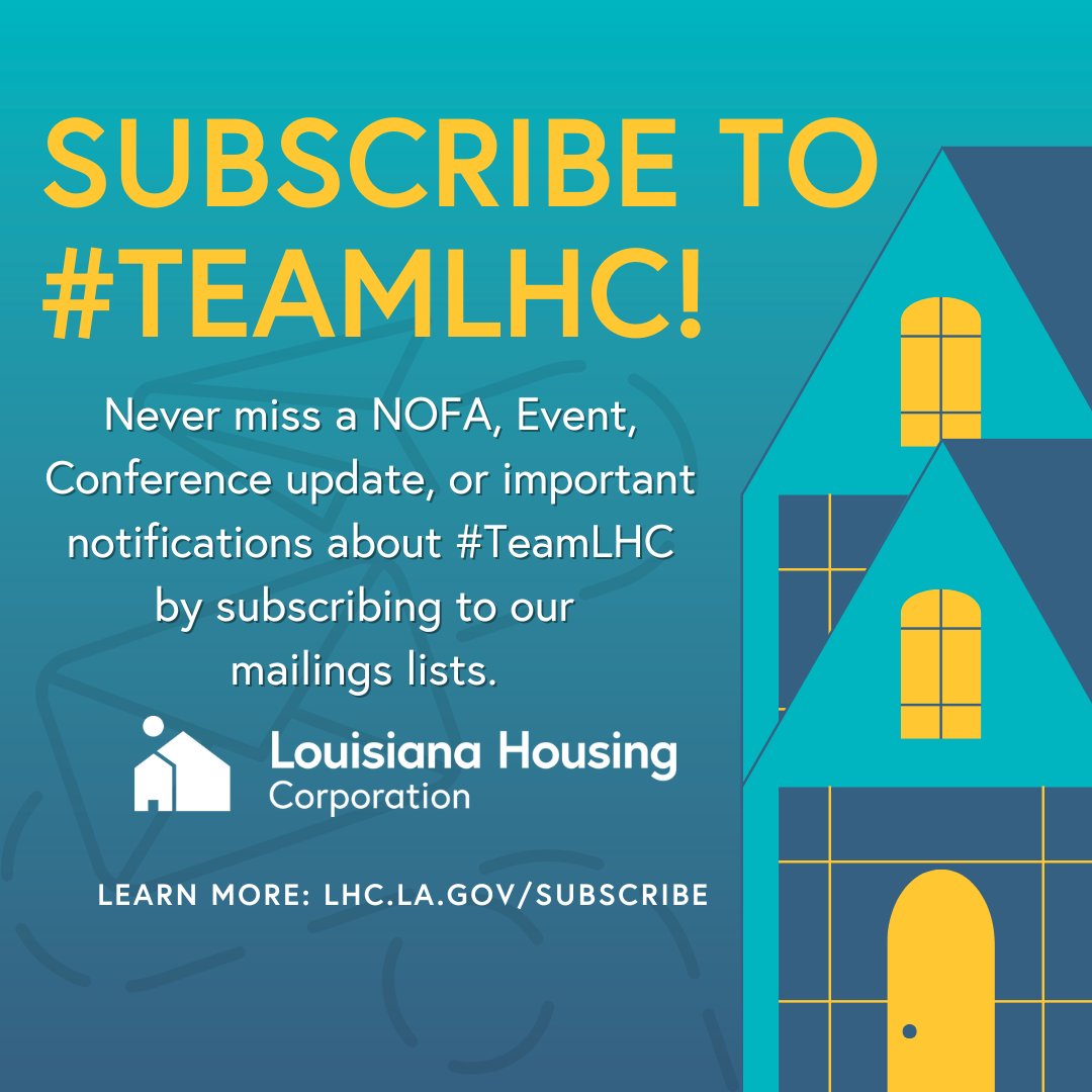 A friendly reminder that you can subscribe to LHC’s newsletters! Decide what type of emails you want to receive. Are you more interested in daily rates or public notices, or both? The decision is yours. Stay up to date with #TeamLHC. bit.ly/3L7tGf8