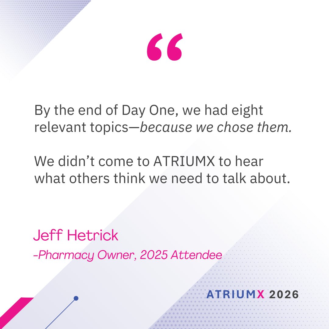 Atrium24_Dotti's tweet photo. By the end of Day One, the agenda reflected what actually mattered because the owners in the room chose it. That’s the difference at AtriumX. https://t.co/n570TzncBB