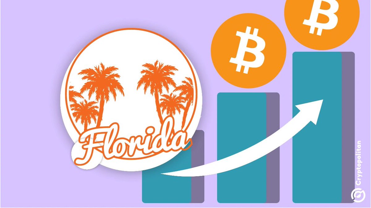 JUST IN: Florida moves to build a state-run crypto reserve Lawmakers filed  House Bill 1039 to create a “Florida Strategic Cryptocurrency Reserve,” a  special fund for buying, managing, and investing digital assets