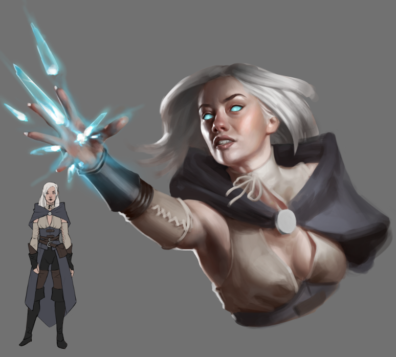 「Frostfire by Reka Boros - Artist's profi」|IAMAGのイラスト