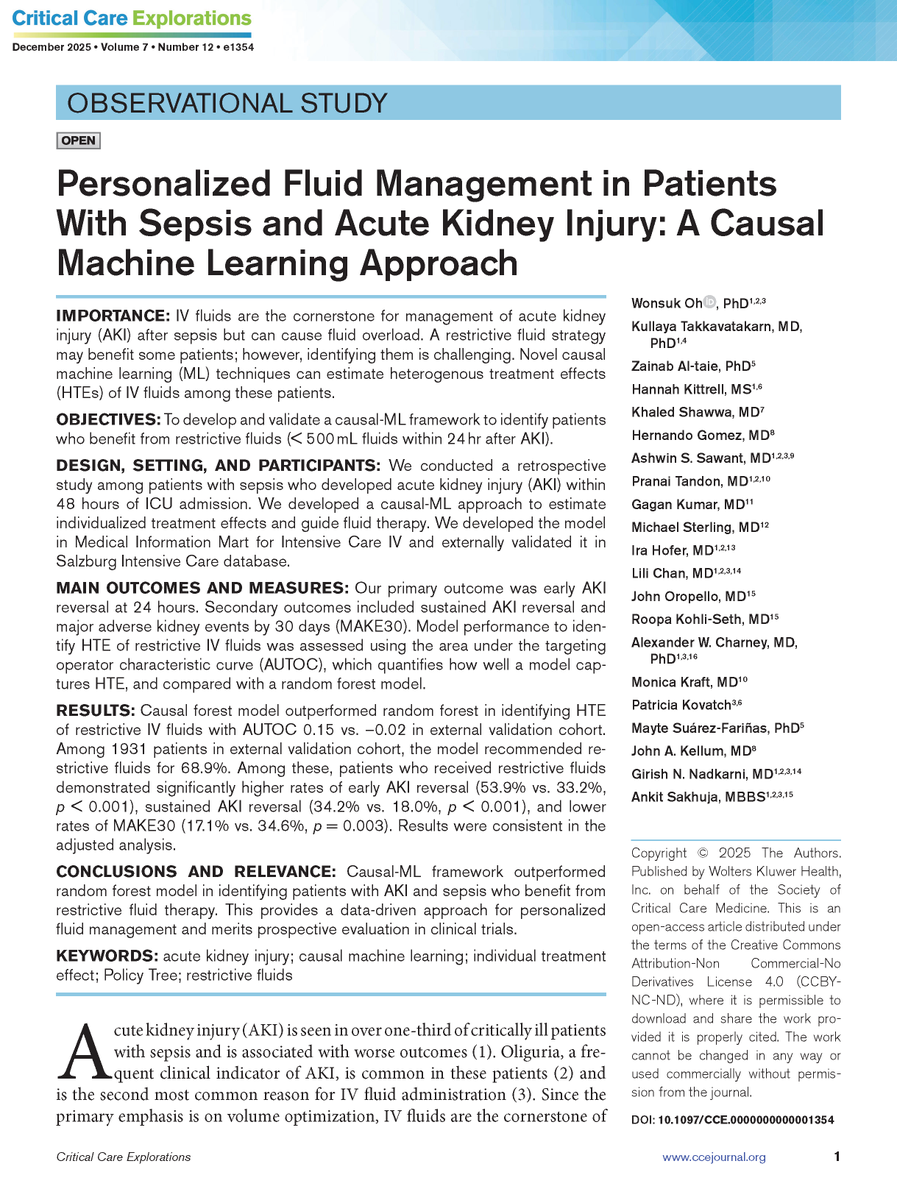 Critical Care Explorations tweet media