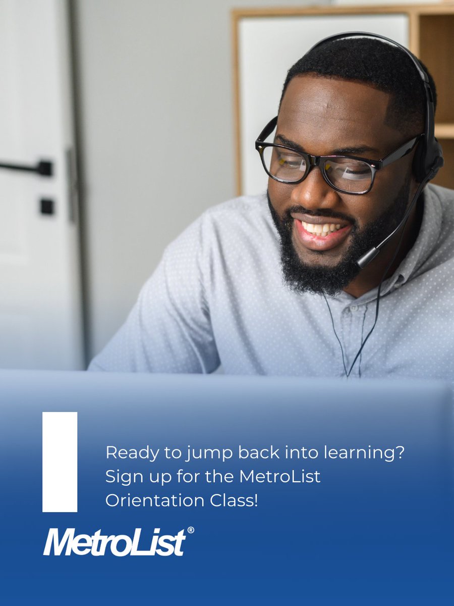 New to MetroList? Start the year informed.
Join our Orientation Webinar and get up to speed on essential MLS tools and resources.

📅 January
📍 Register via the MetroList Information Center