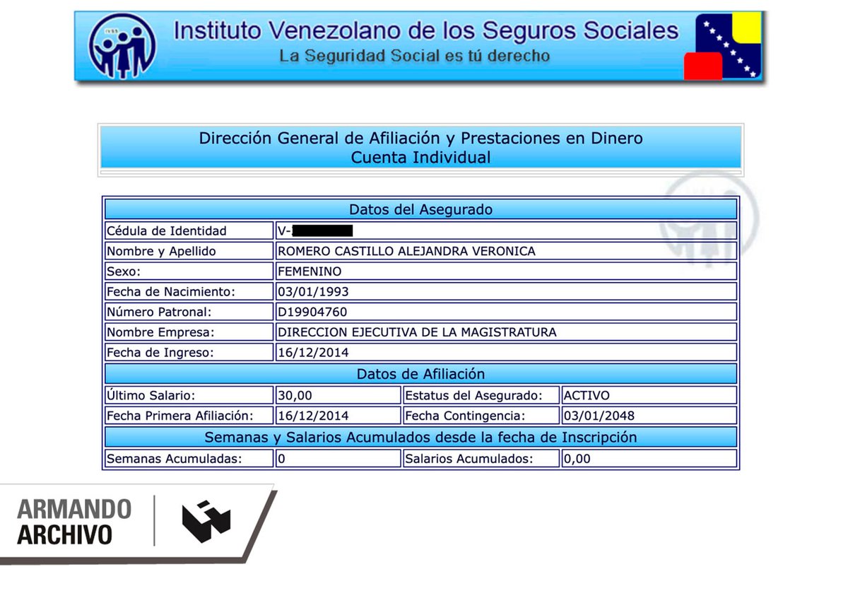 Los padres y los hermanos de la jueza Alejandra Romero, quien condenó a 30 años de cárcel al yerno de Edmundo González, son dueños de  al menos dos empresas. Una de estas es contratista del Estado venezolano   #ArmandoHistorias2025
📌bit.ly/3MLlJwO