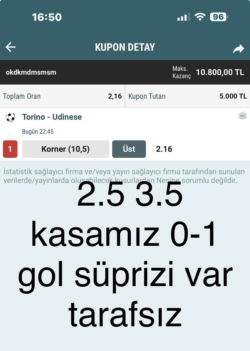 TAMTURKOGLU's tweet image. #MANCITY #PARMA #LAZİO #BRAGA #TOTTENHAM #İNTER #CHELSEA #ATLMADRİD #MİLAN #GENOA #MANUUTD #MARSİLYA #BENFİCA #NAPOLİ #EVERTON #LEEDSUTD #ASTONVİLLA #HELLASVERONA #BOLOGNA #ATALANTA #SANDERLAND #BARCELONA #FULHAM #MALİ #UDİNESE
✅ÇARŞAMBA KASA GÜNÜMÜZ
☎️0️⃣5️⃣4️⃣2️⃣6️⃣5️⃣7️⃣6️⃣8️⃣3️⃣7️⃣