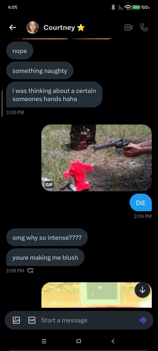She won't take the hint