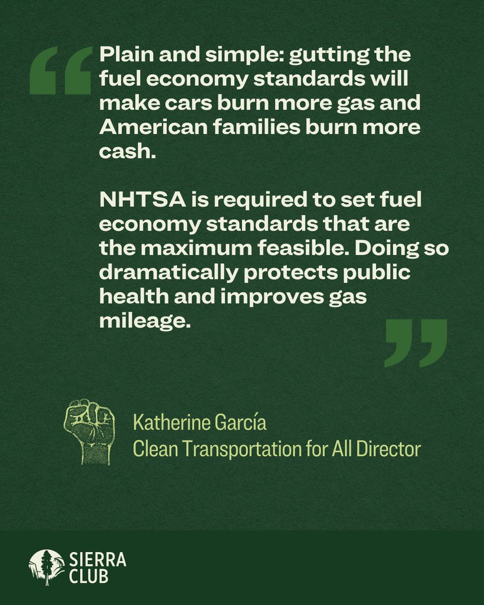 SierraClub's tweet image. Our very own Clean Transportation for All Director @katherinejulia is up first today.