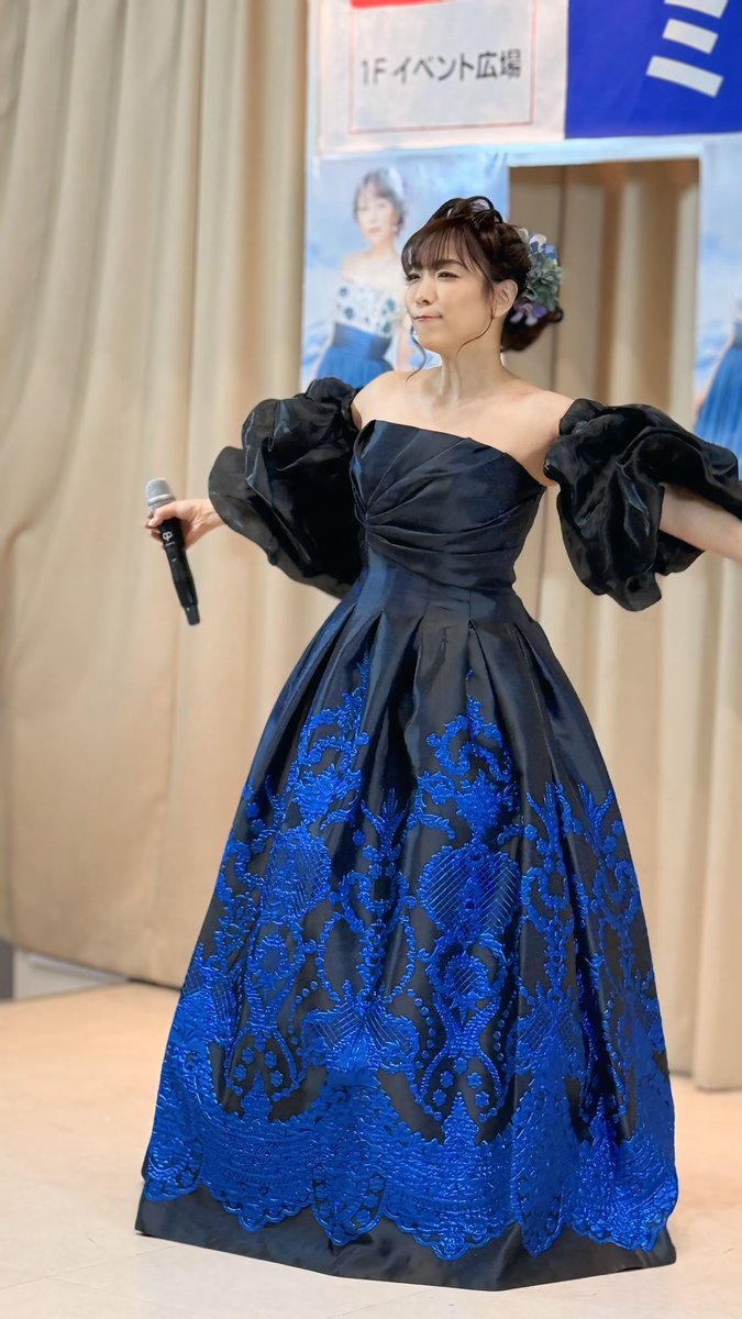 TOOCA BOAD GAME ニットドレス 今日のニットーモール熊谷CP、続いては ＃花咲ゆき美 さん 新年一発目