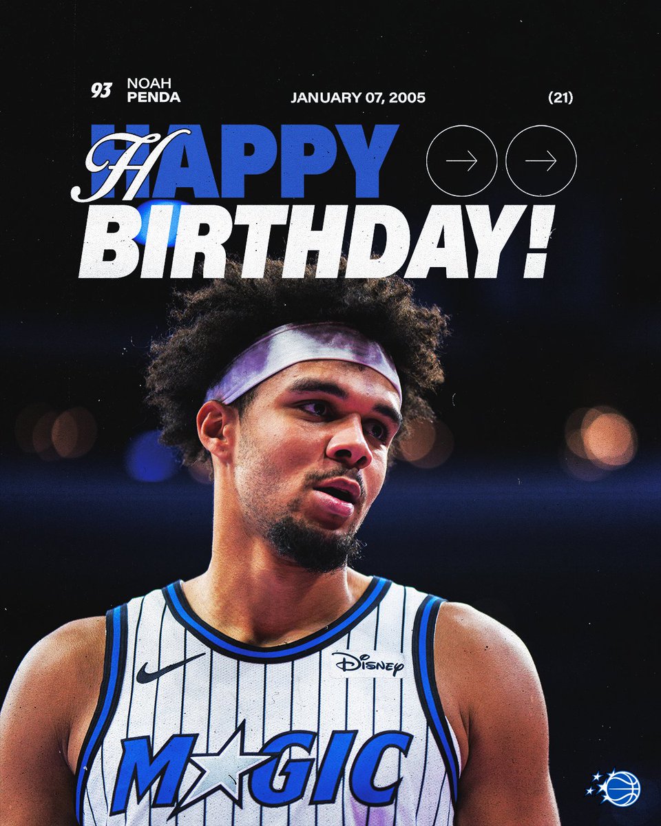OrlandoMagic's tweet image. rt to wish Noah a HBD 🎂