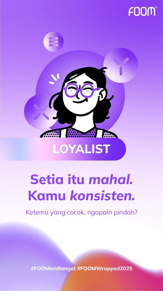 atong020's tweet photo. Ternyata kenangan yang ku lalui bersama FOOM di 2025 lalu Mayan bnyk jg #FOOMWrapped https://t.co/O3o2fUorkD