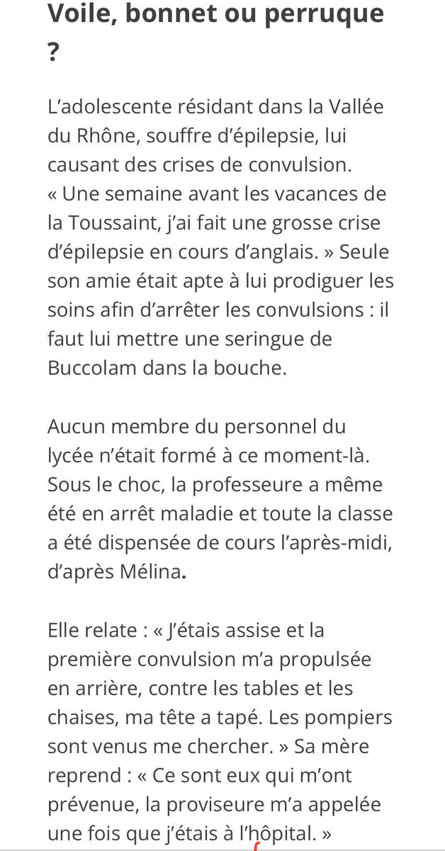 BMoon_bee's tweet image. Melina, lycéenne exclue 2 mois pour avoir porté un turban de chimio car elle a perdu ses cheveux (alopécie) a cause de son épilepsie et du stress. 

L’académie accuse son médecin de « complaisance » saisit l’ordre des médecins qui réclame un certificat de « non religion » !!! 🧵