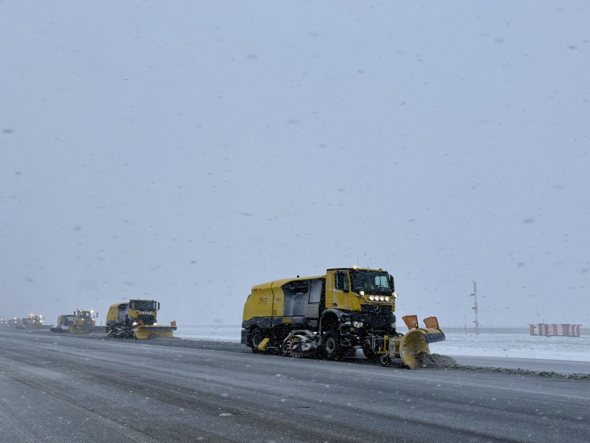 Image for the Tweet beginning: Opérations de dégivrage et de