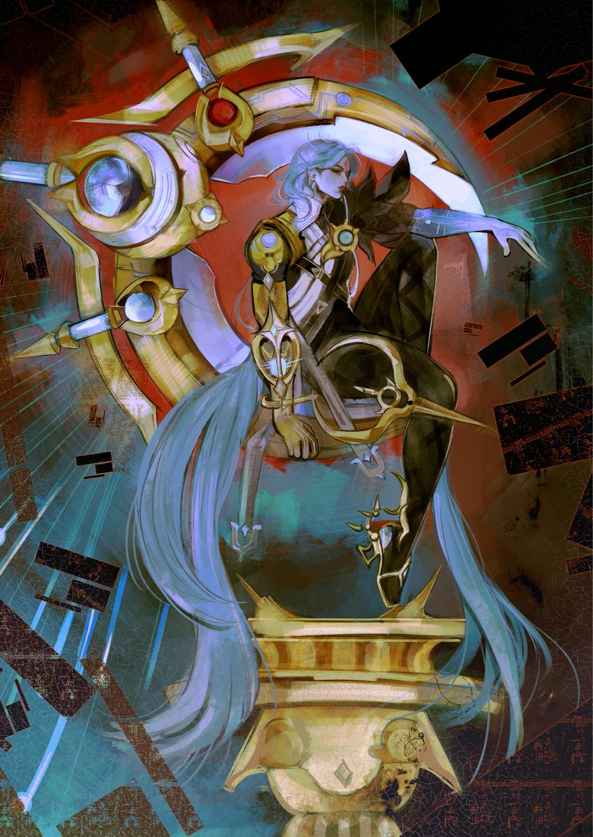 ssenyyv's tweet image. #dottore #dottoregenshinimpact #procreate #hoyocreatos