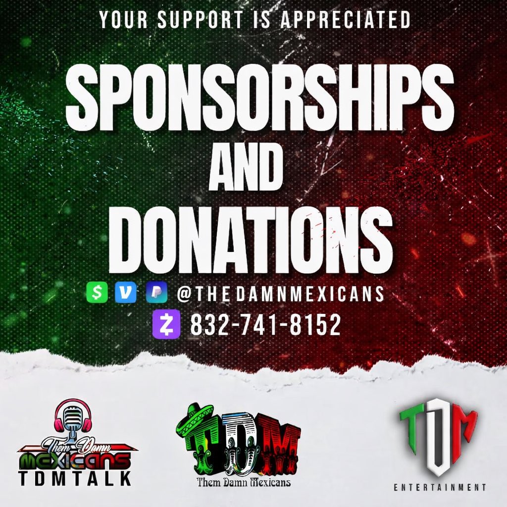 This is bigger than a podcast!

Your sponsorships &amp; donations help us amplify voices, tell real stories, and keep the culture alive. Gracias siempre 🙏🏽🔥