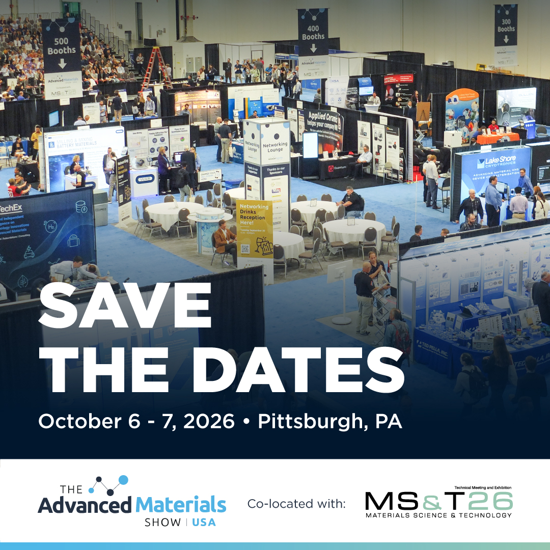 The Advanced Materials Show USA tweet media