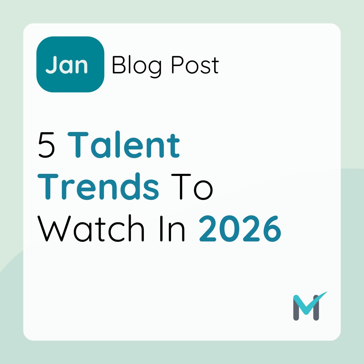 McQuaigSolution's tweet image. As organizations plan for 2026, talent strategies are getting a closer look. What’s changing is not just how teams hire, but how they think about fit, development, and leadership. Check out these 5 trends to stay on top of.

Read more: hubs.ly/Q03ZQyFQ0

#TalentTrends