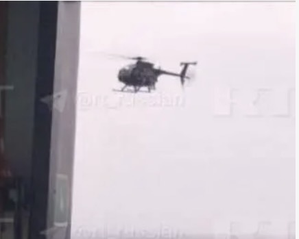 angertab's tweet image. RT published images from the Bella 1 before the US military took control. 

The helicopter appears to be an MH-6, typically operated by the 160th SOAR.

The men it inserts are America's pipe-hitters. This further substantiates that the cargo on that ship was of great importance.