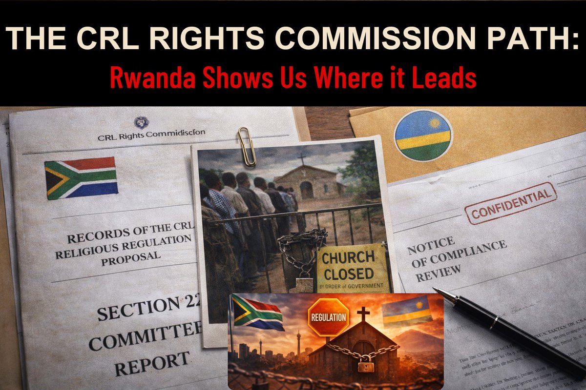 FROM INSIDE RWANDA:
Churches tried to comply. Closures continued. Pastors now fear speaking out.
Over 10,000 churches closed through tight regulation.
This is why the CRL Rights Commission path matters.
🔗sachurchdefenders.org/post/the-crl-r…
#ChurchFreedom #CRLRightsCommission