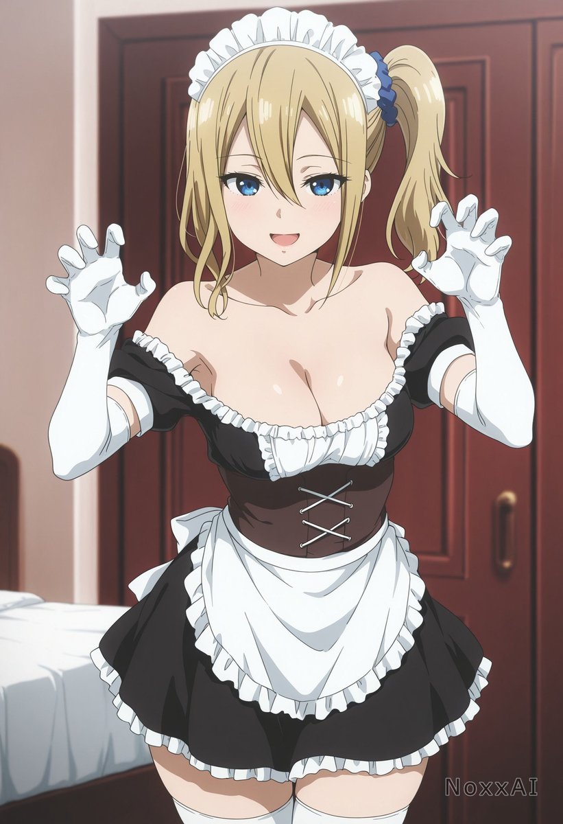 Noxxai_sfw's tweet image. "Hey, hey!" 👋 Hayasaka Ai stealing the spotlight again.