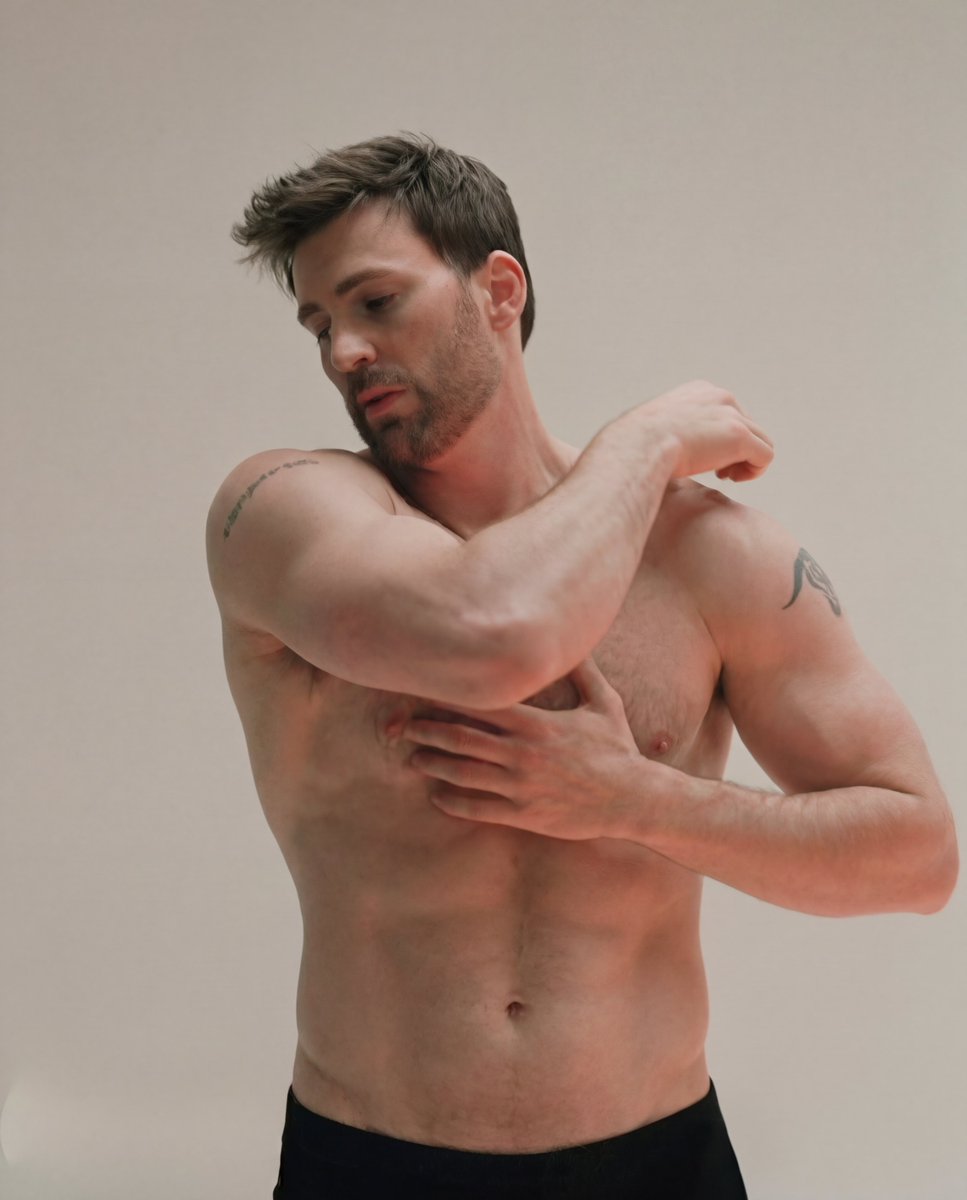 fuckstrucked's tweet image. Chris’ 2023 GQ photoshoot outtakes.