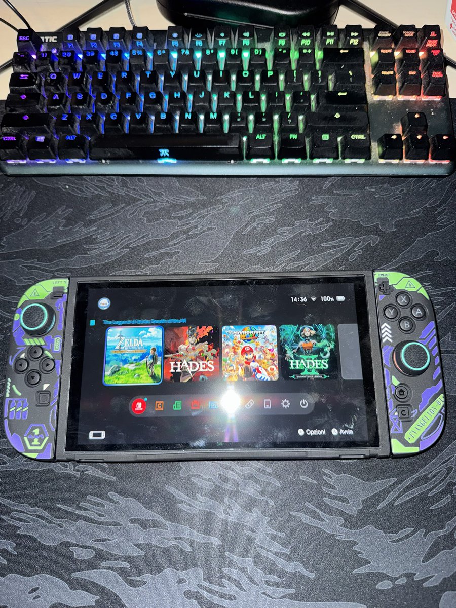 brashtwt's tweet image. i bought a new case for my switch 2 🥰 
(actually 2 but the other one doesn’t fit the dock…)