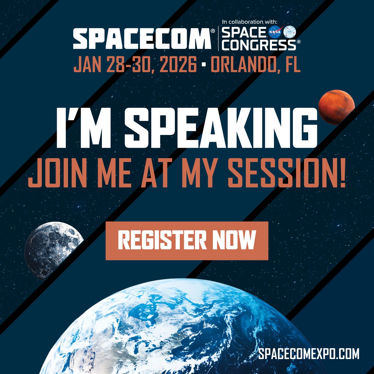 This is an opportunity I do NOT take lightly. At SpaceCom 2026, I'll be joining Katya Hughes, Founder and CEO of Inflection Point Studio and Oliver Grassman, EVP, Satellites Division from Beyond Gravity to discuss "Cybersecurity for Space Systems."  💪 spacecomexpo.com