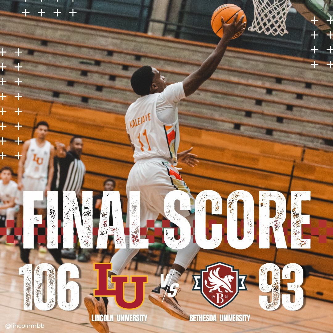 Lincoln University (CA) Men’s Basketball tweet media