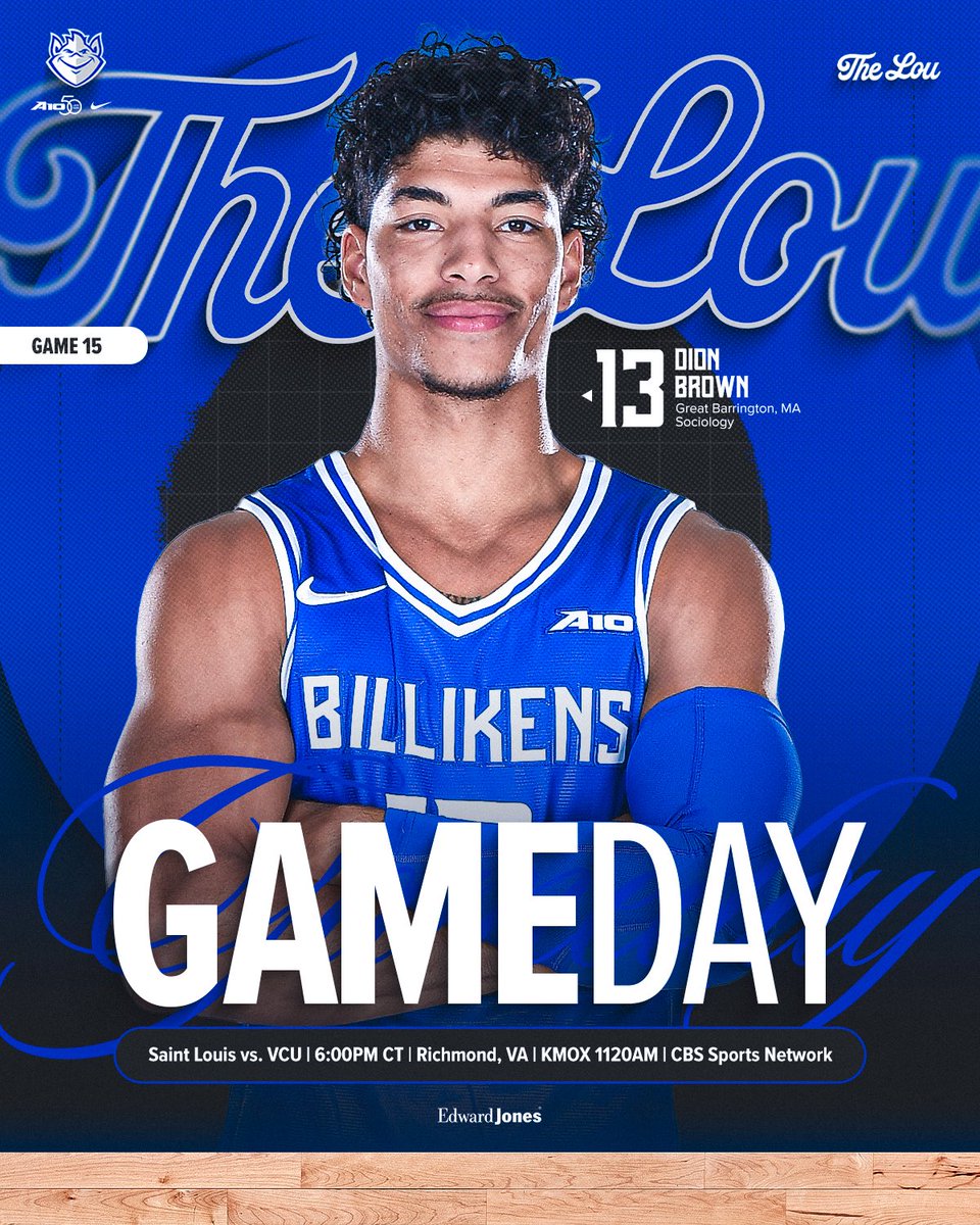 G A M E D A Y !

🆚 <a href="/VCU_Hoops/">VCU Basketball</a> 
⏰ 6:00PM CT
📍 Siegel Center
📺 CBS Sports Network
🎙️ <a href="/KMOXSports/">KMOX Sports</a> 

#RollBills