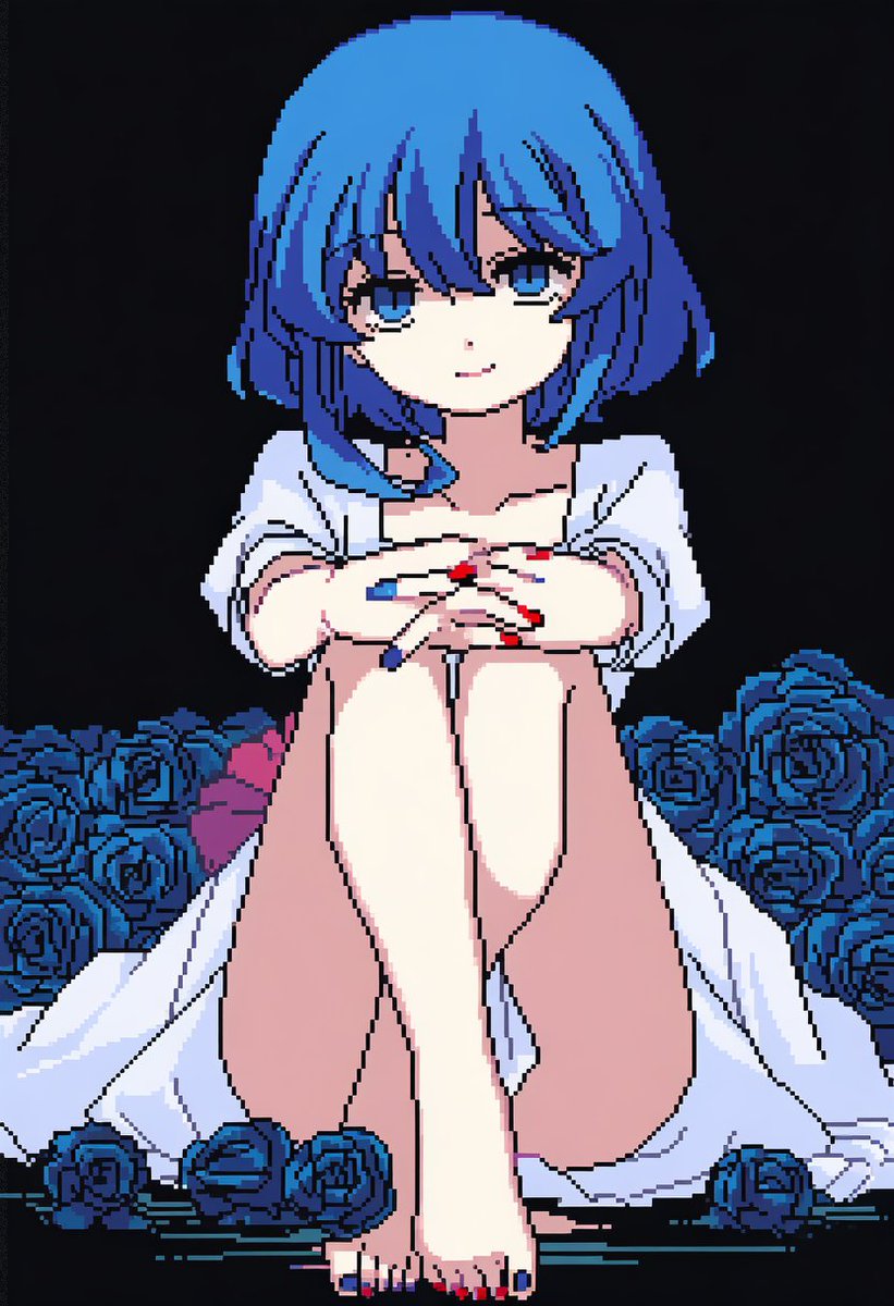 pixelart yanderella hinata💙