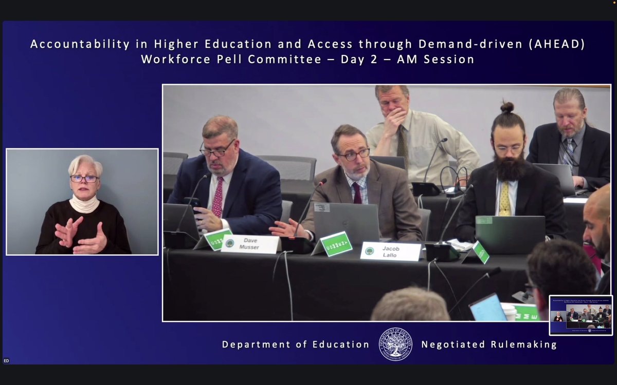 nasfaa's tweet image. AHEAD Committee Debates Impact of Eliminating Debt-to-Earnings Metric, Earnings Premium Benchmarks as Rulemaking Continues

Read our recap of the second day of session two of the AHEAD committee neg reg to learn more: ow.ly/GSi050XSW48