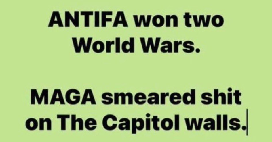 TPBlue4's tweet image. Antifa here, you’re morons. 😂