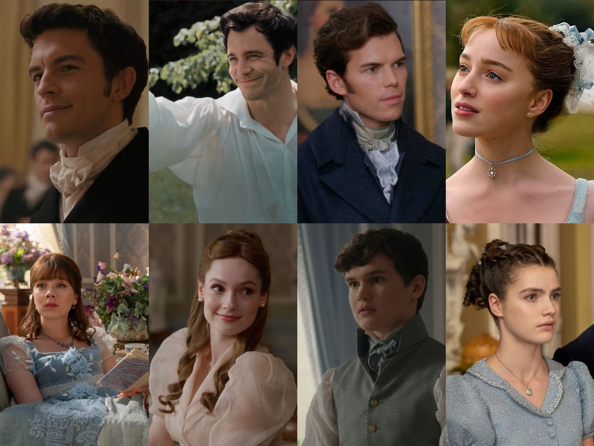 ปีเกิดพี่น้อง Bridgerton🪽
Anthony 1784
Benedict 1786
Colin 1791
Daphne 1792
Eloise 1796
Francesca 1797
Gregory 1801
Hyacinth 1803 

แอนโธนี่อายุมากกว่าไฮยาซินท์ 19ปี ป้าอึ้ง