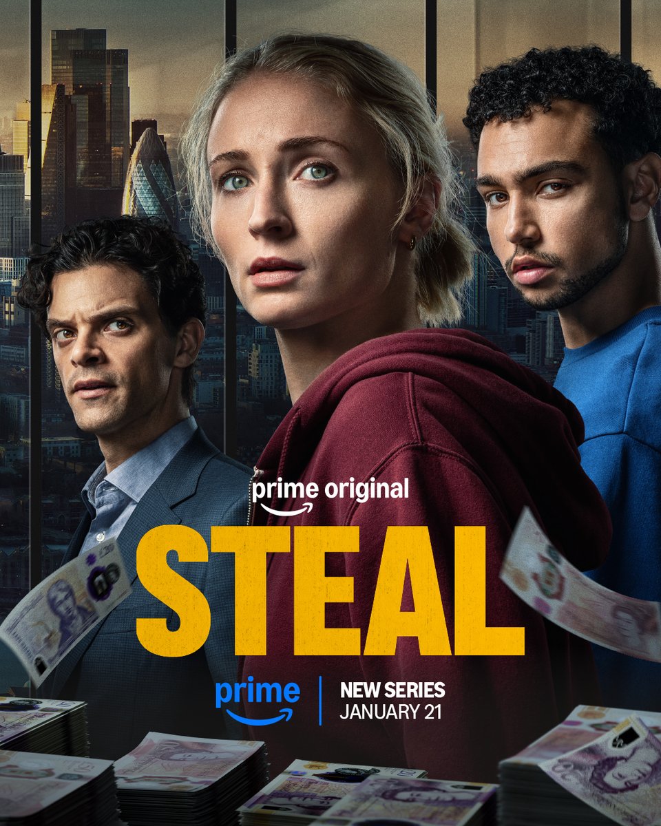 There's no going back now. Steal premieres January 21.