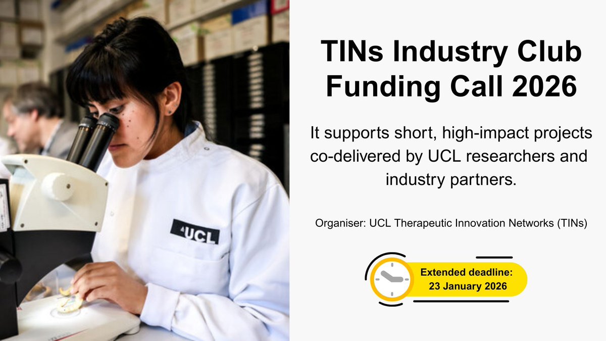 UCL Translational Research Office tweet media