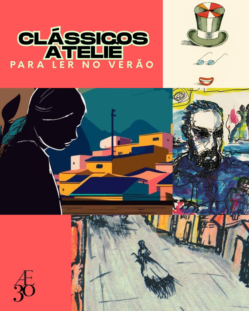 atelieeditorial's tweet photo. A coleção Clássicos Ateliê tem como objetivo revisitar os cânones da literatura de língua portuguesa, adicionando comentários de críticos especializados com textos introdutórios, ilustrações e notas.

Acesse https://t.co/XMLXywc4wL https://t.co/ABYADQAtlK