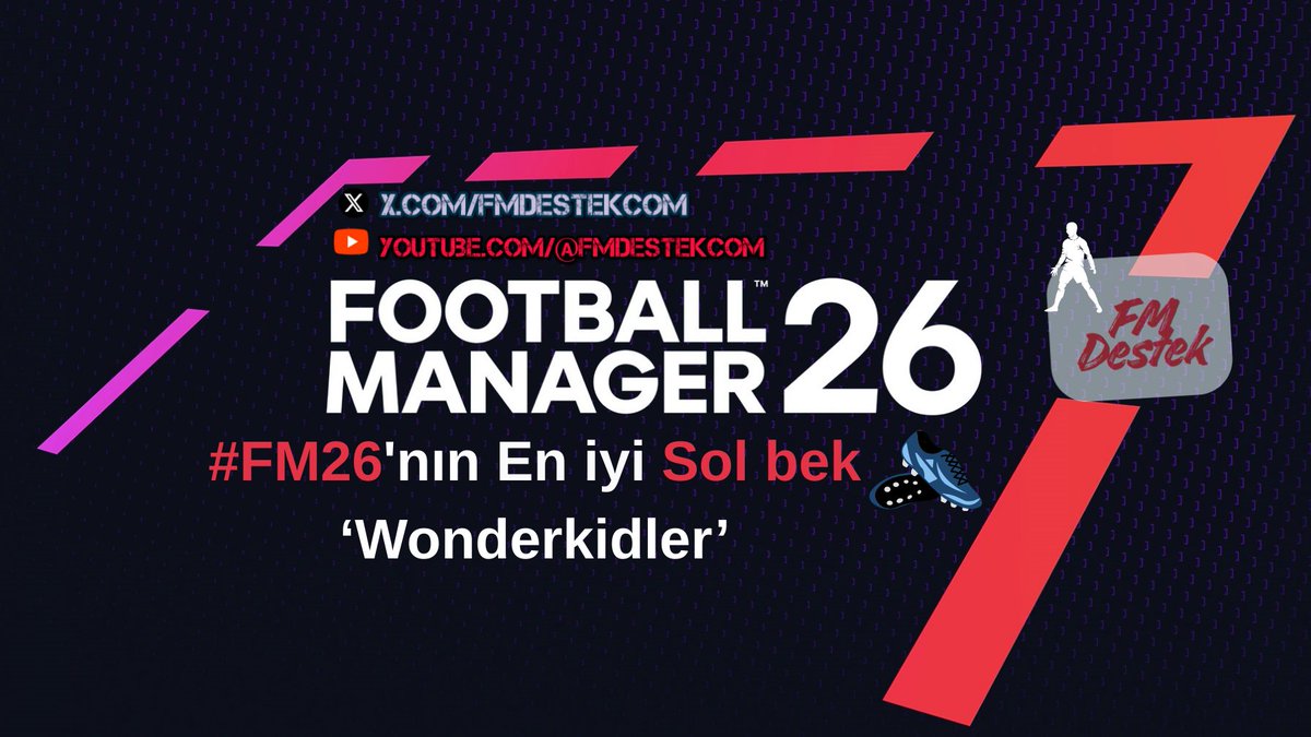 Altın Liste |🥇

#FM26 En iyi Sol Bek Wonderkidler 

Valentín Barco – Strasbourg
Lewis Hall – Newcastle
Tom Rothe – Union Berlin
Givairo Read – Feyenoord
Diego León – Manchester Utd
Honest Ahanor – Atalanta
Lucas Jetten – Ajax
Saba Kharebashvili – Dinamo Tbilisi
Julio Soler –