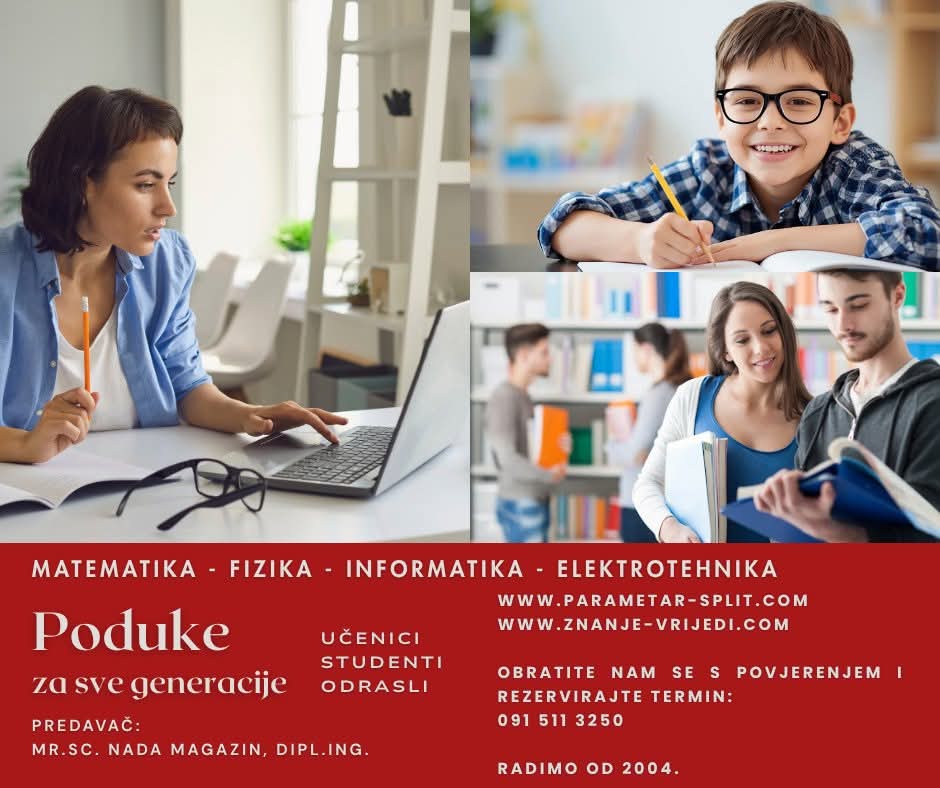ParametarSplit's tweet photo. https://t.co/FSJ4FmSCfC
https://t.co/P5DSSnWjHF
#poduke #instrukcije #lekcije #tečajevi #pripremezadržavnumaturu #pripremezaprijemneispite https://t.co/8Iz5xFScDF